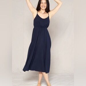 Outerknown La Luna Cami Dress - silk & organic cotton - sz small